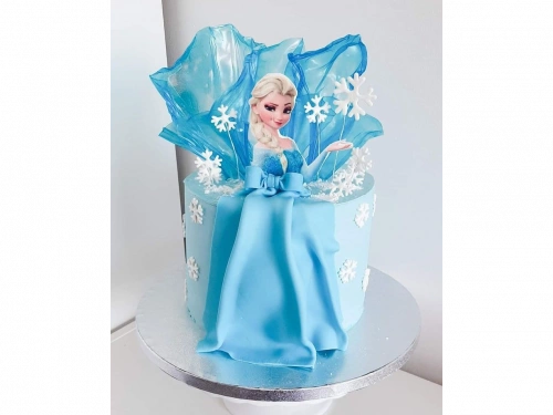 Торта Леденото кралство, Frozen, Elsa Anna, Елза и Анна